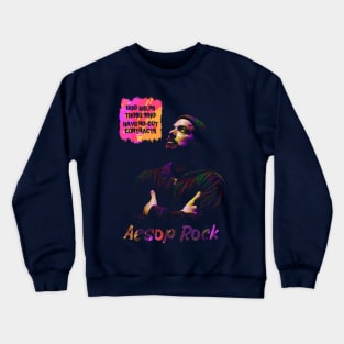 Aesop Rock popart Crewneck Sweatshirt